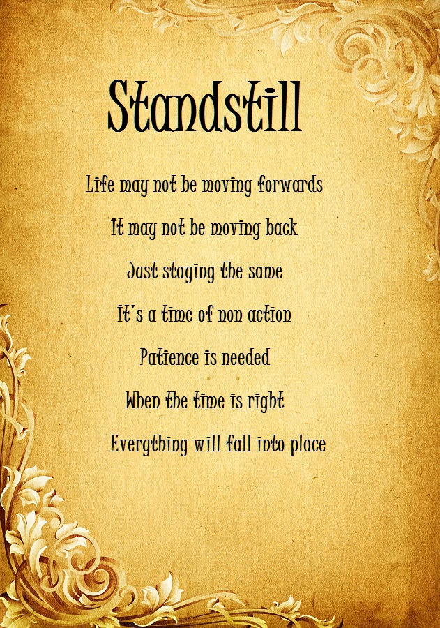 standstill Anne Marie Kell Psychic Medium Tarot Reader